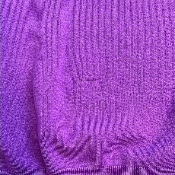 ZARA Women's Purple Lightweight Knit Sleeveless Vest Top, Size L - Picture 5 of 5